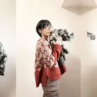 Жаккардовый пуловер с цветами Alyssum