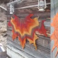 Шаль кленовый лист Maple Leaf