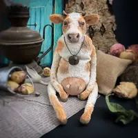 Выкройка Корова тедди