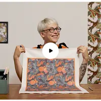 Создание ботанических узоров на основе рисунка