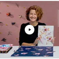 Создание паттернов с помощью акварели