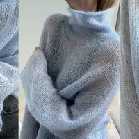 Тонкий свитер Light Loop High Neck