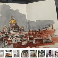 Архитектурные зарисовки