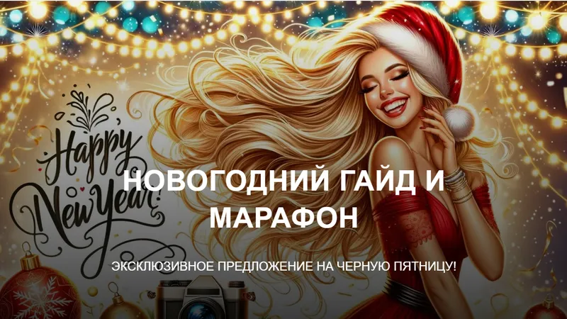 Новогоднее позирование