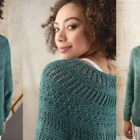 Пуловер-пончо Kalaloch