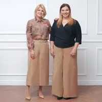 Брюки на подкладке 2 в 1. Кюлоты и палаццо