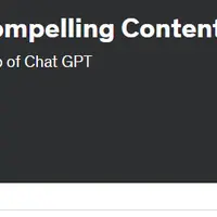 Chat GPT для создания интересного контента