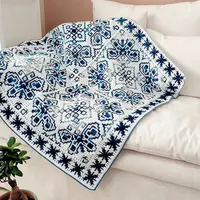 Вязаный крючком плед Butterfly Dance