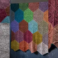 Плед спицами Starflower