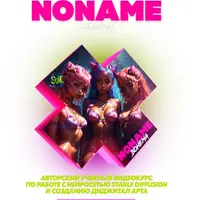 Видео курс по диджитал арту в нейросети Stable Diffusion