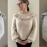 Пуловер с оборкой Chunky Frill Me