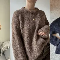 Свитер оверсайз из букле Sweater no 24