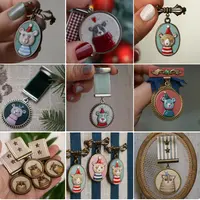 Брошка-орден с мишкой