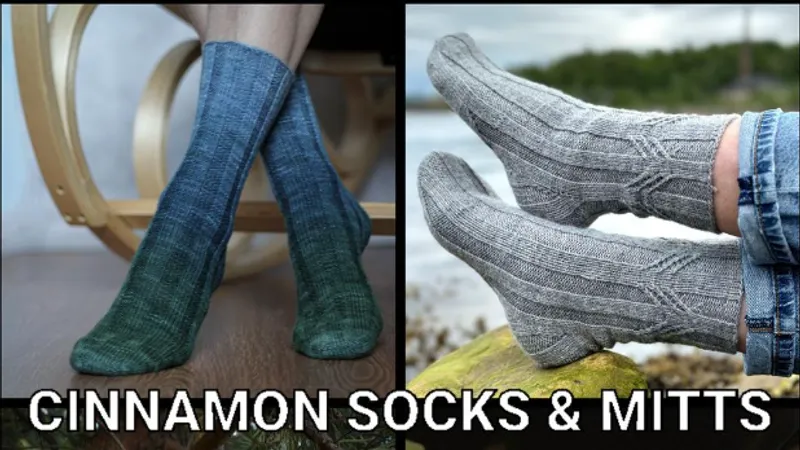 Комбо описаний Cinnamon Socks & Mitts