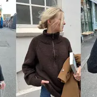 Женский свитер на молнии Zipper Sweater Light