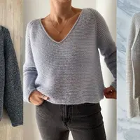 Нежная блуза спицами Soho