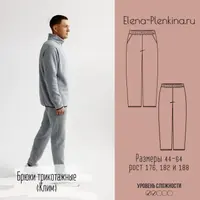 Брюки трикотажные Клим