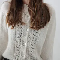 Кардиган с ажурными полочками Gioia