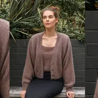 Мохеровый кардиган Bliss