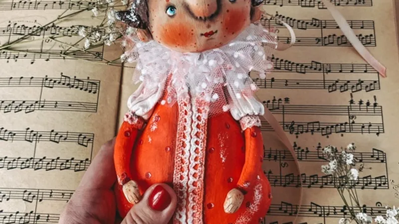 Кукла Клубничка