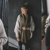 Вязаный кардиган-кокон Big Cozy Cardi