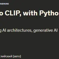 Генеративный ИИ, от GAN до CLIP, с Python и Pytorch