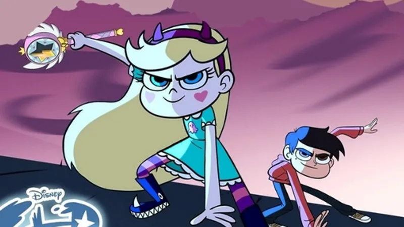 Воркбук по сериалу Star vs. the Forces of Evil Episode 1