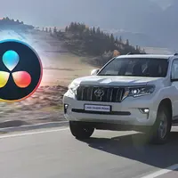 Цветокоррекция рекламы Toyota в DaVinci Resolve