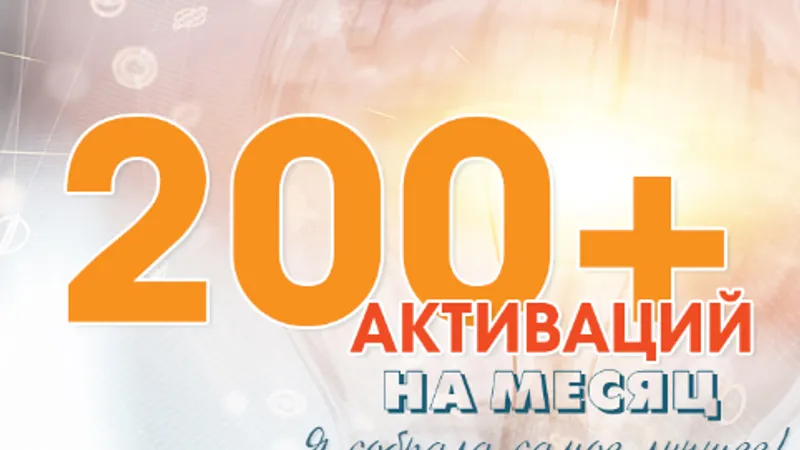 222 активации на март