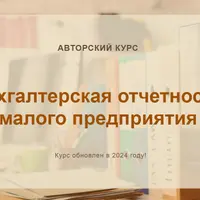 Бухгалтерская отчетность малого предприятия