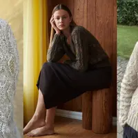 Кардиган с узором из ромбов Aronia