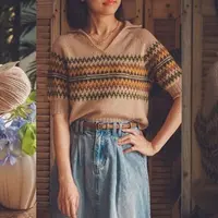 Вязаная рубашка Liana