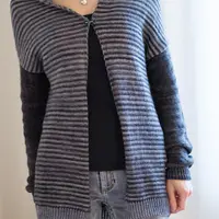 Свободный жакет спицами Travel light