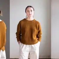 Пуловер с разрезом Culm