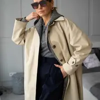 Тренч прямой Rachel D. Размер 42-52. Рост 162-166