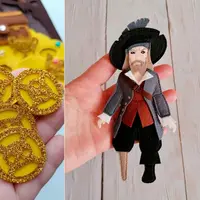 Пираты Карибского Моря из фетра