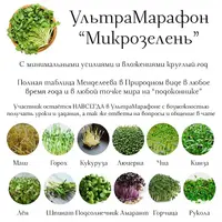 УльтраМарафон Микрозелень