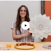 Бохо декор в технике макраме