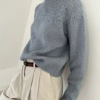 Джемпер с ажурной кокеткой Peacock Solo