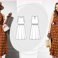 Шелковое платье