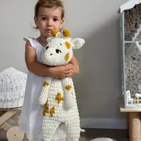 Вязаные игрушки. Жирафик