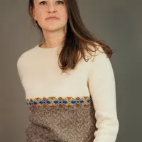 Пуловер с косами Felice