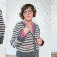 Кардиган реглан сверху Luumi