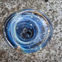 Галактика из боросиликатного стекла