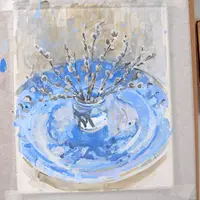 Весеннее пробуждение: Мастер-класс живописи с акварелью и темперой