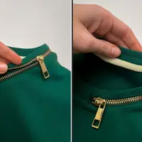 Обработка горловины с молнией