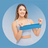 Функциональные тренировки на все тело с мини-эспандером за 20 минут