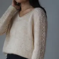 Женственный пуловер Tea of Heaven