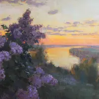 Сиреневое утро