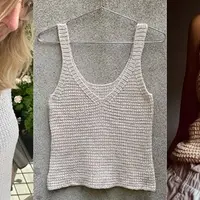 Вязаный спицами топ Palma Top